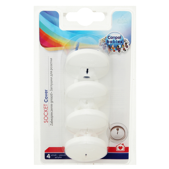 Заглушка для розетки Canpol 3шт 13/100