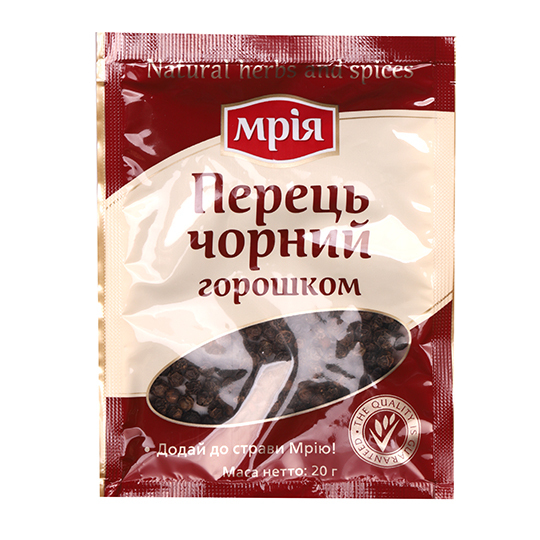 Перець чорний горошок Мрія 20г