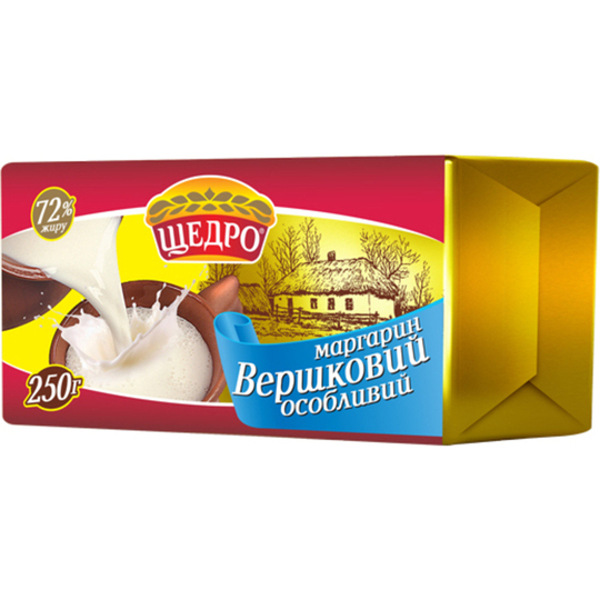 Маргарин Щедро Вершковий особливий 250г