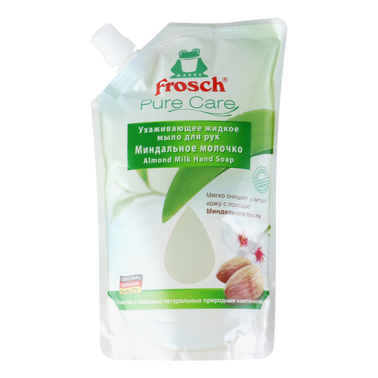 Мило д/рук Frosch Мигд.молочко 500мл