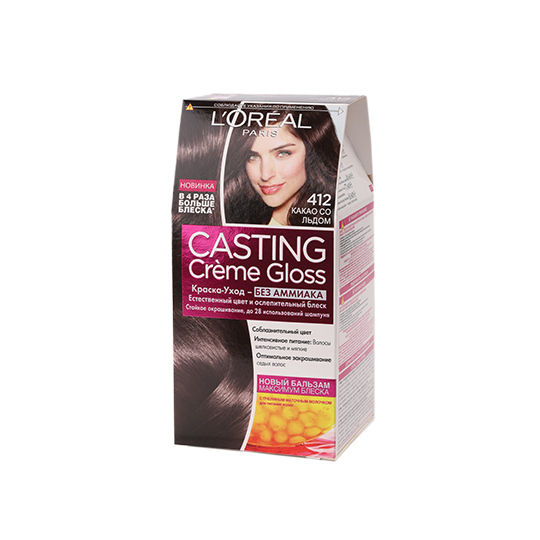 Фарба д/в.Loreal Casting 412 какао з л.