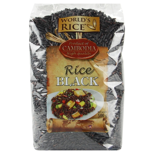Рис Black World's Rice 500г