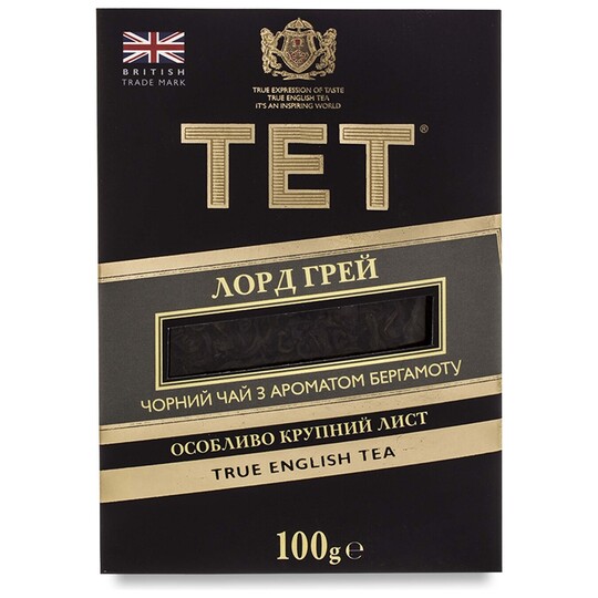 Чай чорний Тет Лорд Грей 100г