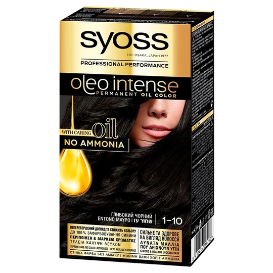 Крем-фарба Syoss Ol.Int.1-10 Глиб.чор.