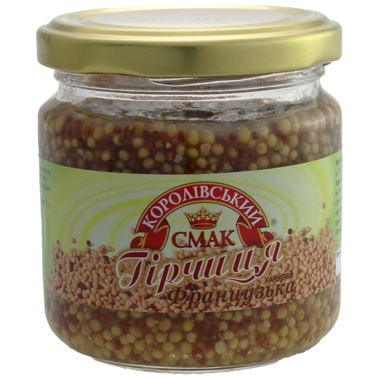 Гірчиця Француз.Королів.смак твист 180г