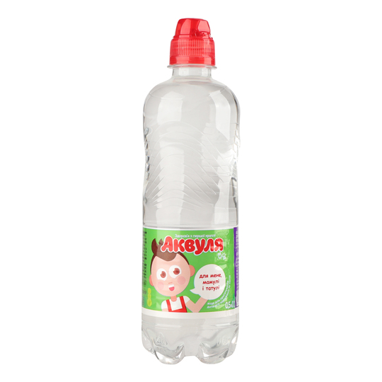 Вода дитяча питна Аквуля 0,5л