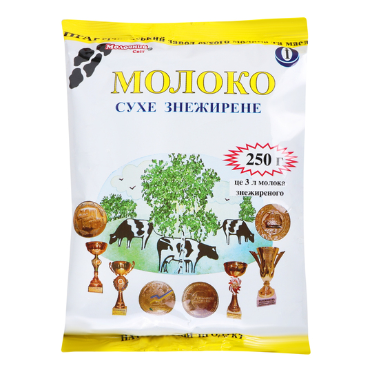 Молоко сухе Ічня знежирене фас.250г