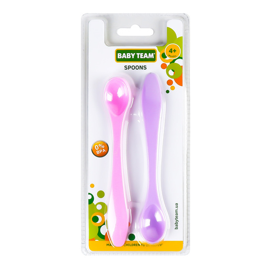 Ложечки для годування Baby team 2шт 6101