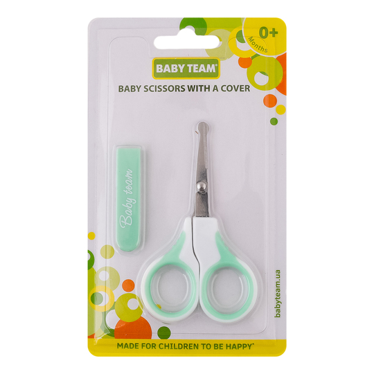 Ножиці дитячі з чохлом Baby team 7102