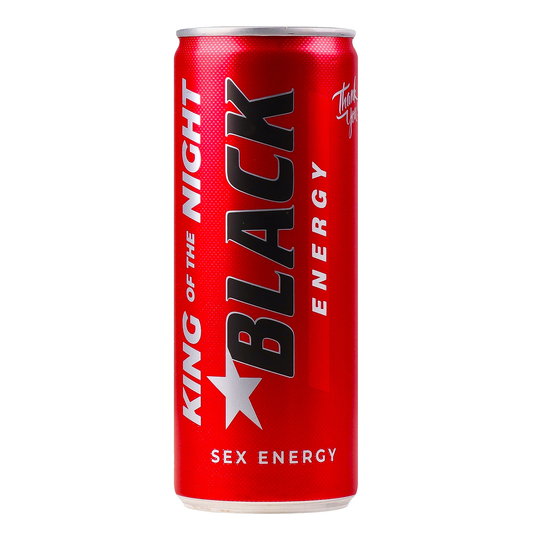Напій енерг.Black Energy Sex 0,25л з/б