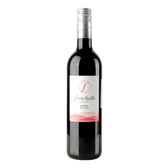 Вино Freschello Rosso ч/нсол 10,5%0,75л