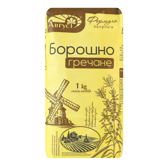 Борошно греч.Формула здоров'я Август 1кг