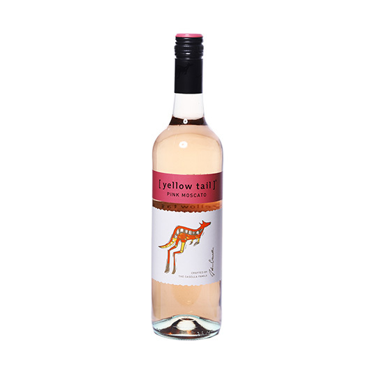 Вино 0,75л р.н/сол.Pink Mos.Yellow Tail
