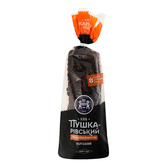 Хліб Пушкарівський Кулиничі нар.600г