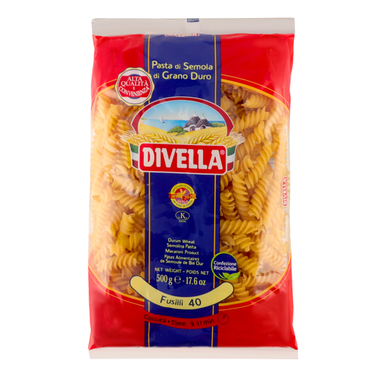 Макарони Fusilli Divella 500г