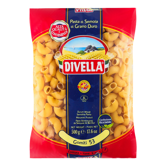 Макарони Gomiti Divella 500г