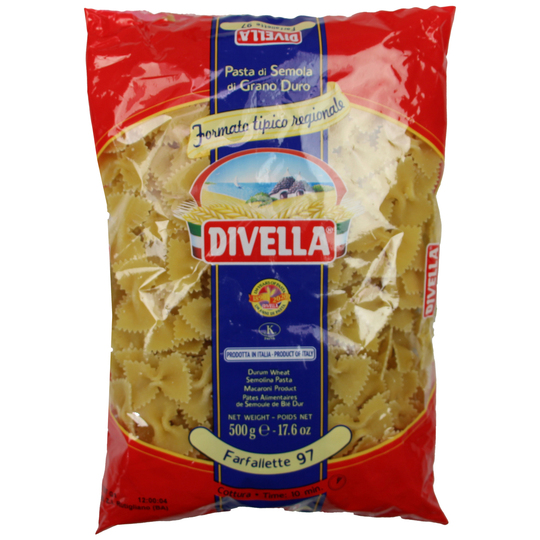Макарони Farfallette Divella 500г