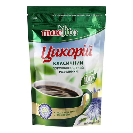 Напій розчинний МасFito цикорій 100г