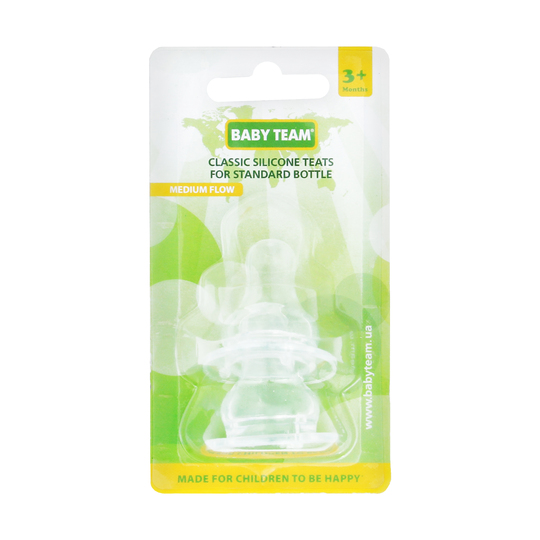 Соска силік.клас.Baby Team арт.2001 2шт