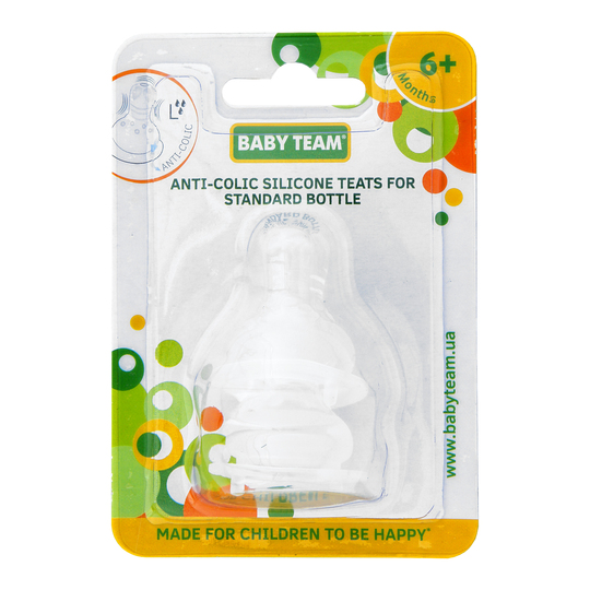 Соска силік.клас.Baby Team арт.2004 2шт