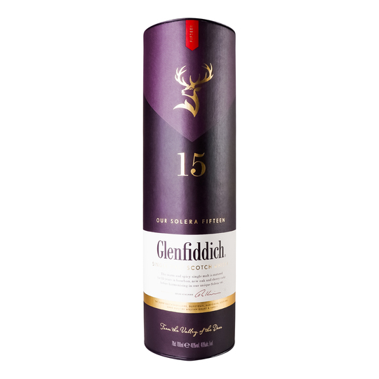 Віскі Glenfiddich 15р.40% 0,7л туб