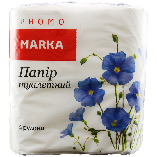 Папір туал.2/ш.Marka Promo 4рул.