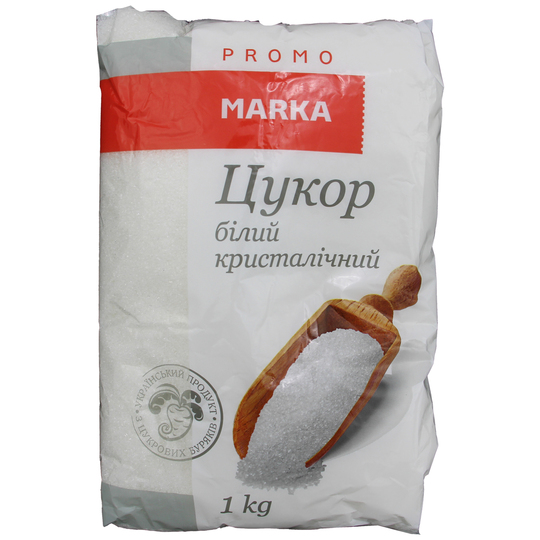 Цукор білий кристалічний Marka Promo 1кг