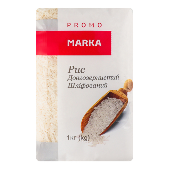 Рис довгозернистий Marka Promo 1кг
