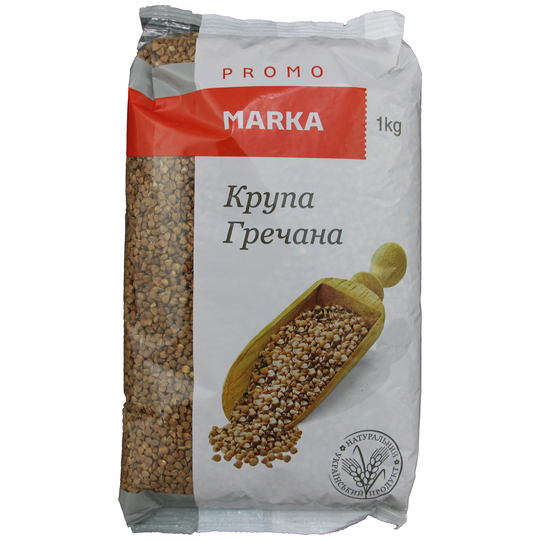 Крупа гречана Marka Promo 1кг