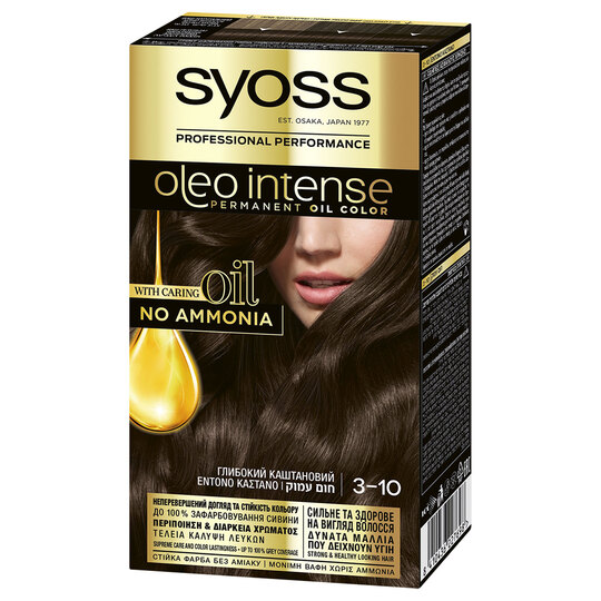 Фарба Syoss Oleo Inten.3-10 Глиб.каштан.