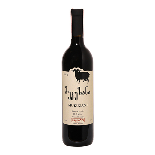Вино Verdzi Mukuzani ч/сух 13,5%0,75л