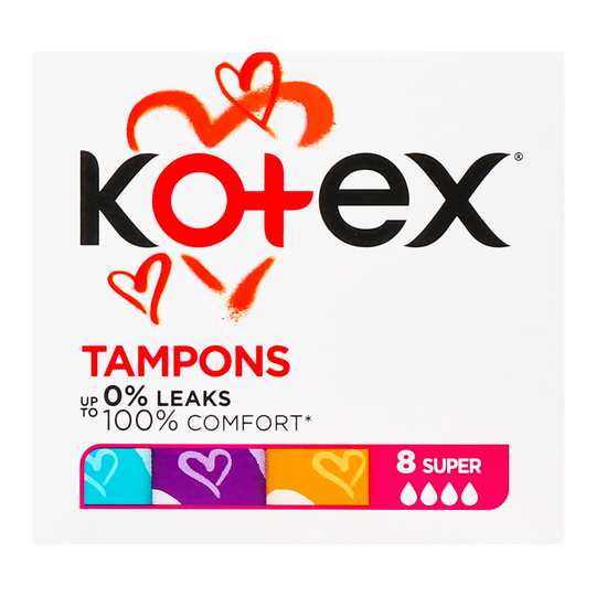 Тампон Kotex Ultra Sorb Sil.Cov.sup.8шт