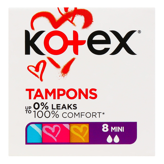 Тампон Kotex Ultra Sorb Silky Cov.m.8шт