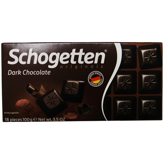 Шоколад чорний Schogetten 100г
