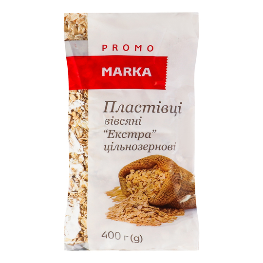 Пластівці вівсяні Marka Promo 400г