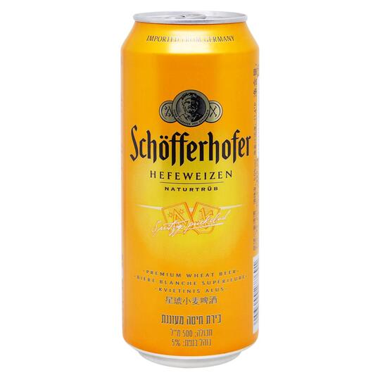 Пиво св.н/ф Schoffer.Weizen5%0,5лз/б