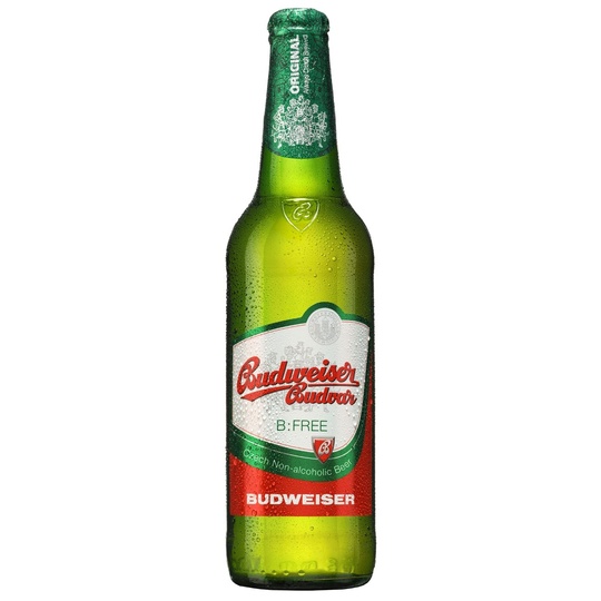 Пиво св.б/а Budweiser  0,5% 0,33л с/п