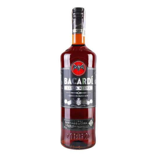 Ром Bacardi Carta Negra 40% 1л