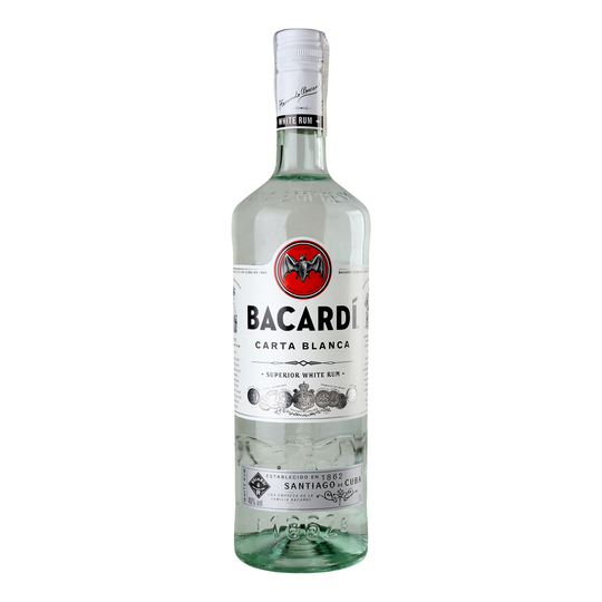 Ром Bacardi Carta Blanca 40% 1л
