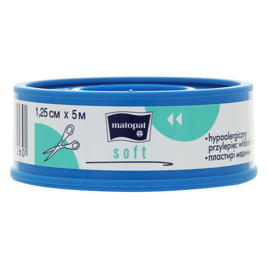 Пластир медичний Matopat Soft 1,25*5