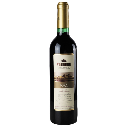 Вино ч.н/сух.Горді Vardiani 11,2% 0,75л