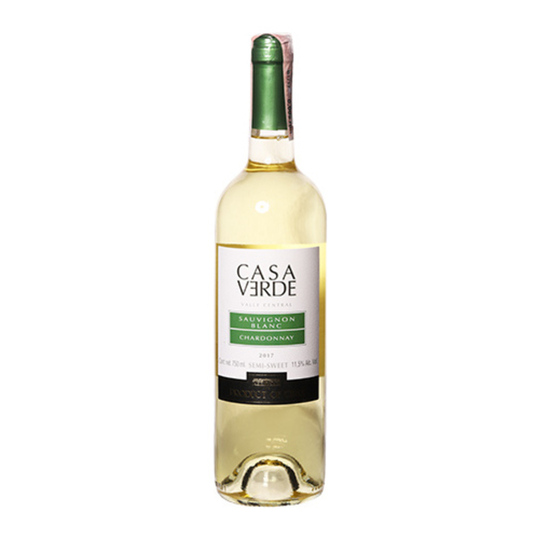 Вино CasaVerde Sauv-Chard.б/нсол12%0,75л