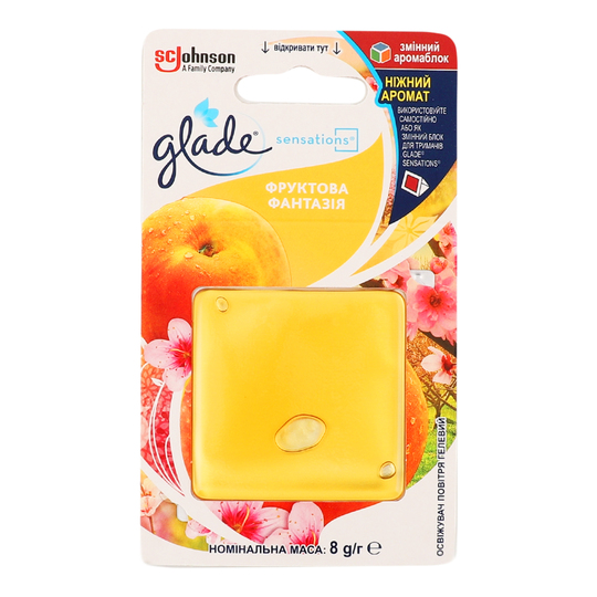 Освіжувач пов.Glade Yen.Дек.Гель Фр.ф.5г