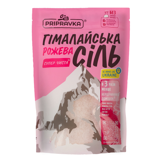 Сіль харчова гімал.рож.Приправка 200г