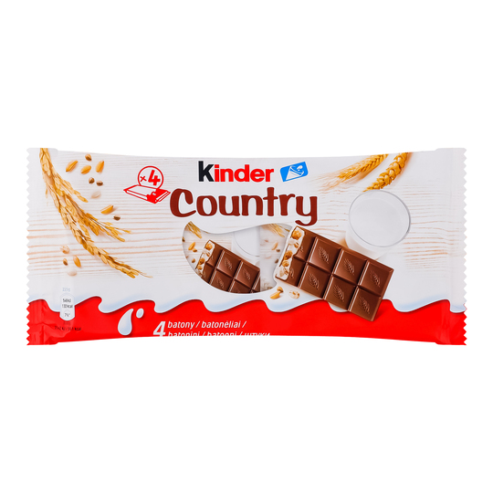 Шоколад Kinder Кантрі Т4*20 зі злак.96г
