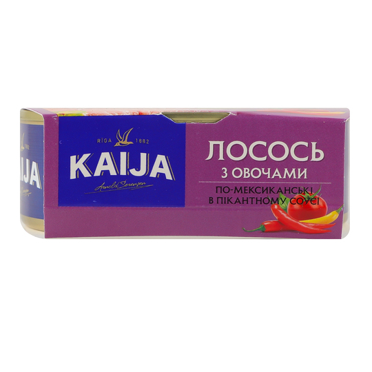 Лосось з овоч.по-мек.Kaija 220г