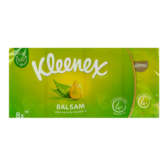 Хустки носові Kleenex Balsam 9*8