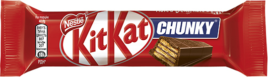 Батончик шок.Kіт Kат Чанкі Нестле 40г