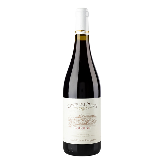 Вино Cuvee Du Plaisir ч/сух 11% 0,75л