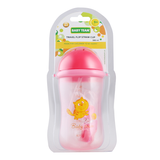 Поїльник Baby Team з силік.трубоч.240мл